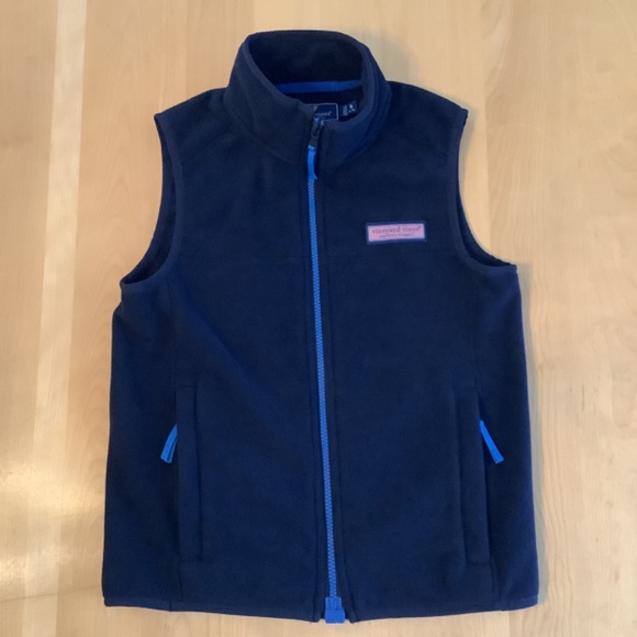 Vineyard Vines Fleece Vest and Polo Shirt - Picture 2 of 13